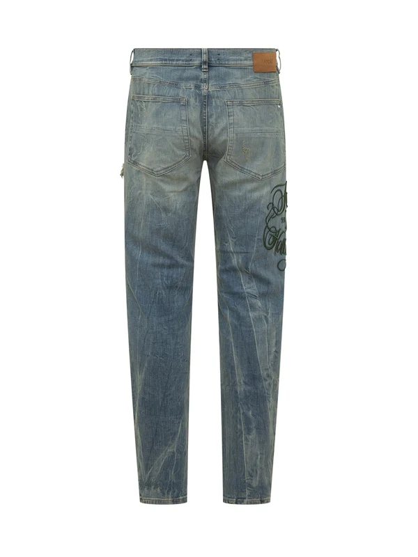 Amiri Blue Denim Pants - Image 2