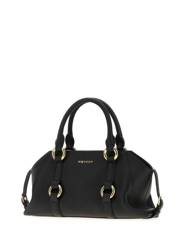 Alexander Mcqueen Black Tote Bags - Image 2