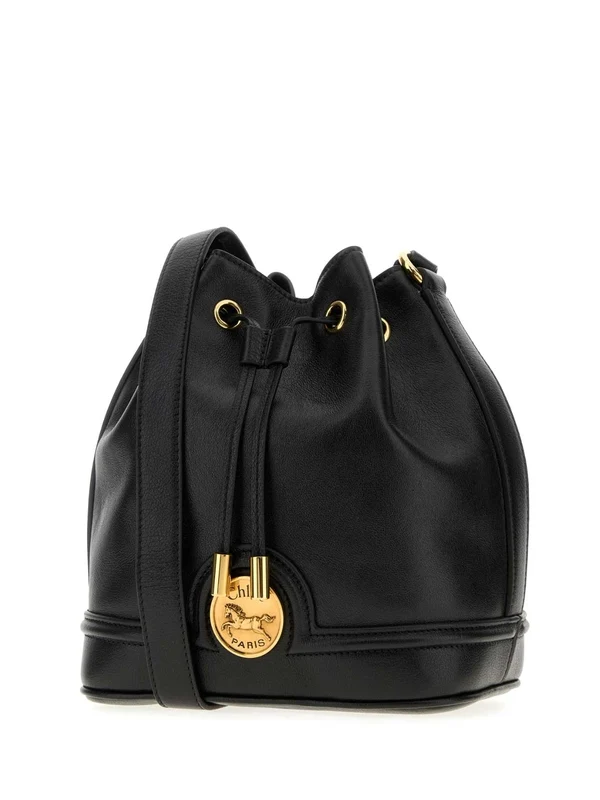 Chloe Black Bucket Bags - Image 2
