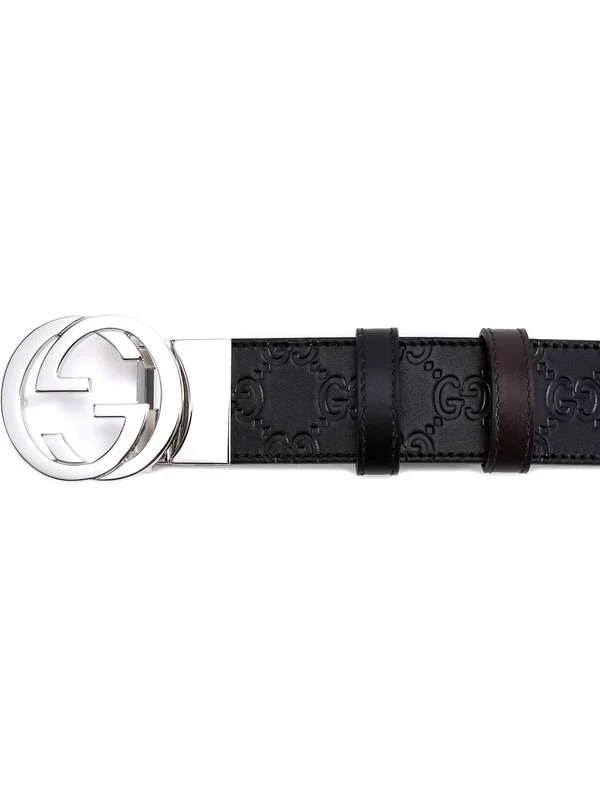Gucci Black Leather Belts - Image 2