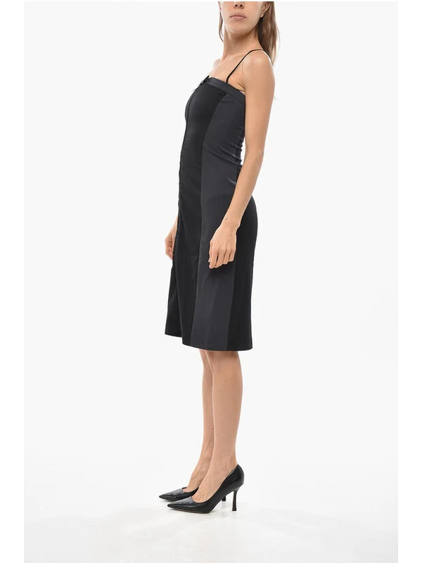 Diesel Black Grey Midi Dress - Image 2