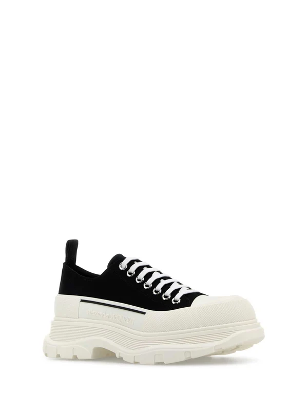 Alexander Mcqueen Black Low Top Sneakers - Image 2