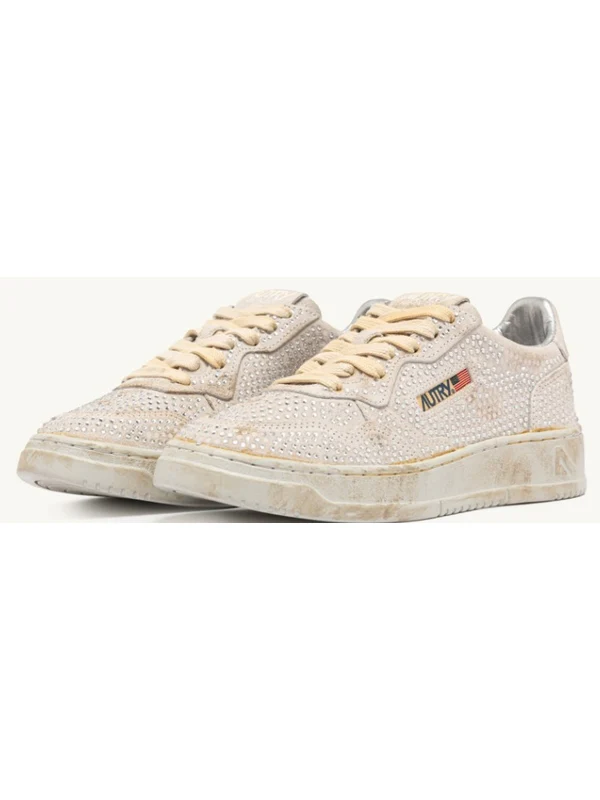Autry White Low Top Sneakers - Image 2
