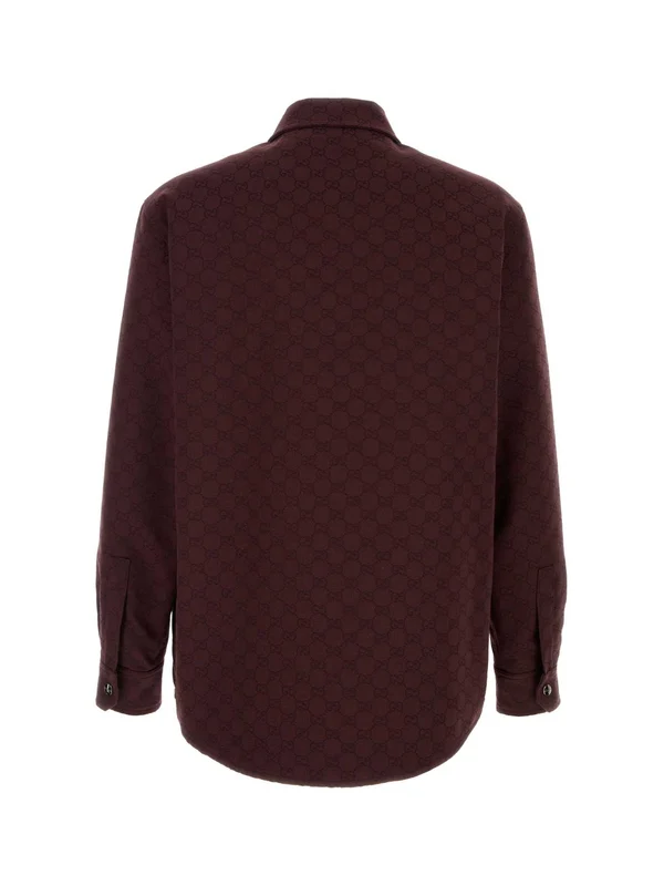 Gucci Burgundy Jackets - Image 2