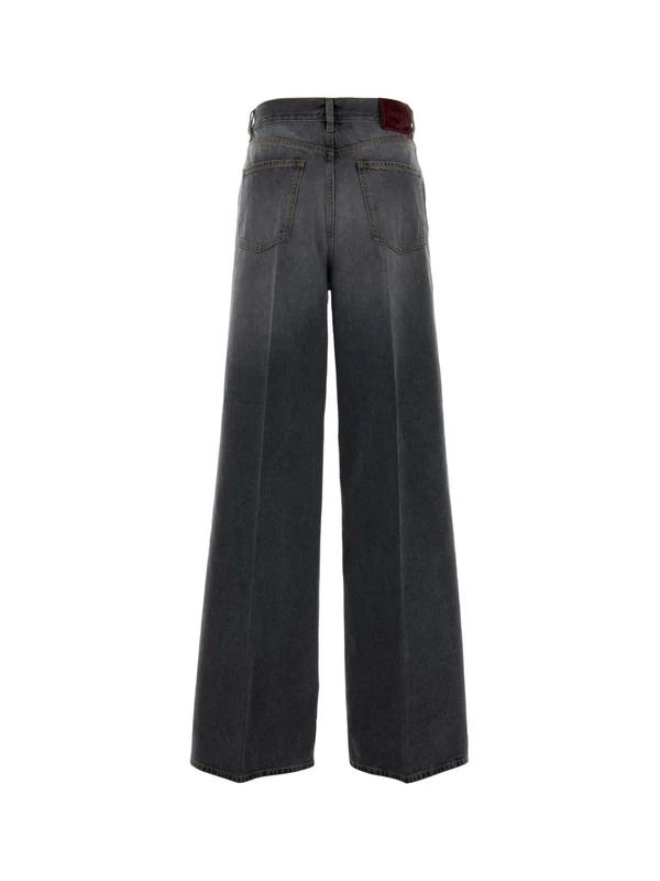 Gucci Grey Denim Pants - Image 2