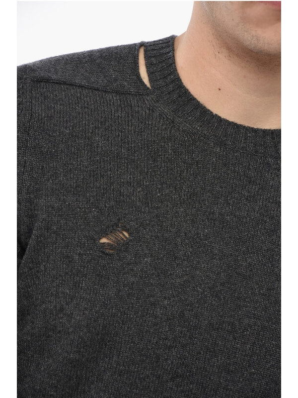 Alexander Mcqueen Grey Knitted - Image 3