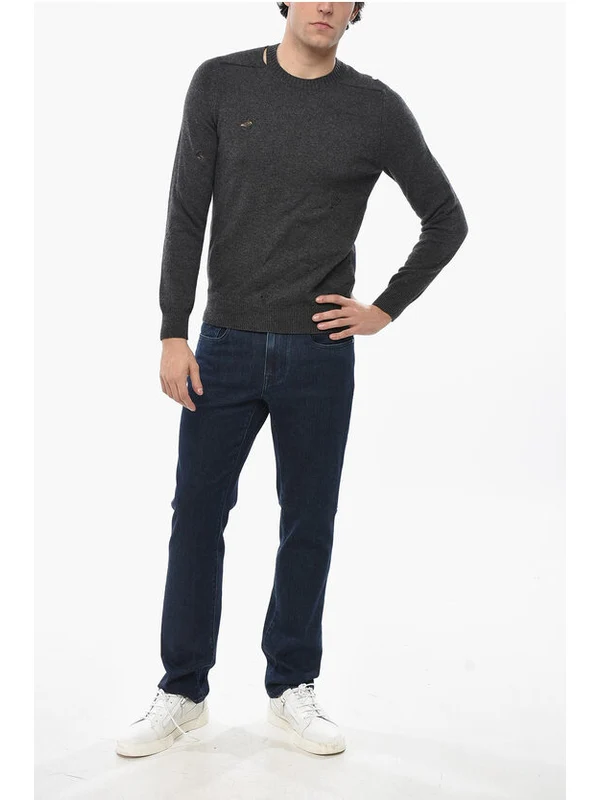 Alexander Mcqueen Grey Knitted - Image 4