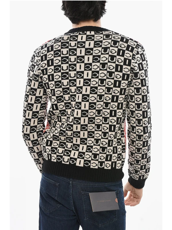 Gucci Black Red Knitted - Image 2
