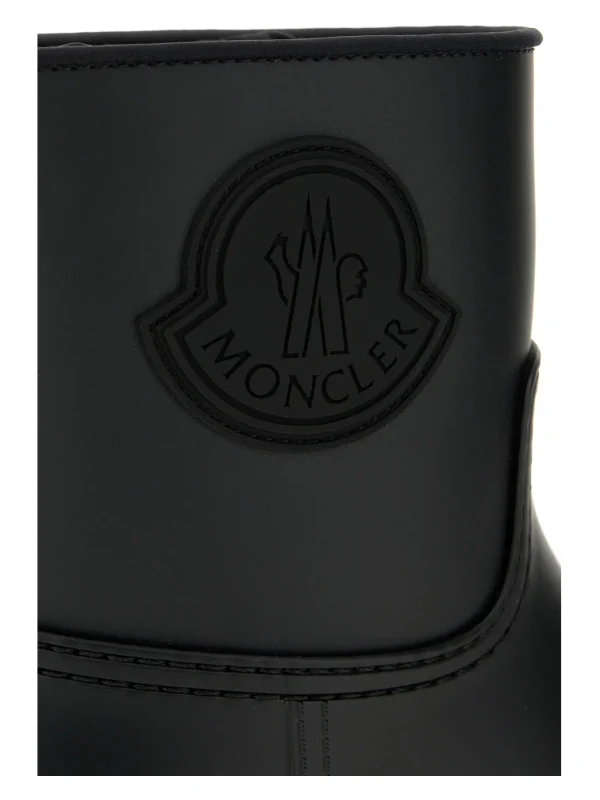 Moncler Black Ankle Boots - Image 4