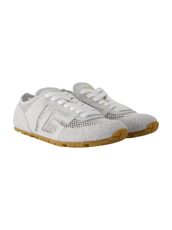 Balmain White Low Top Sneakers - Image 2