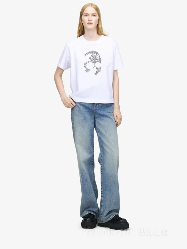 Alexander Mcqueen White Half Sleeve - Image 2
