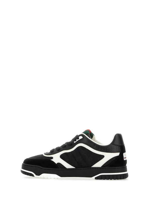 Gucci Black Low Top Sneakers - Image 3