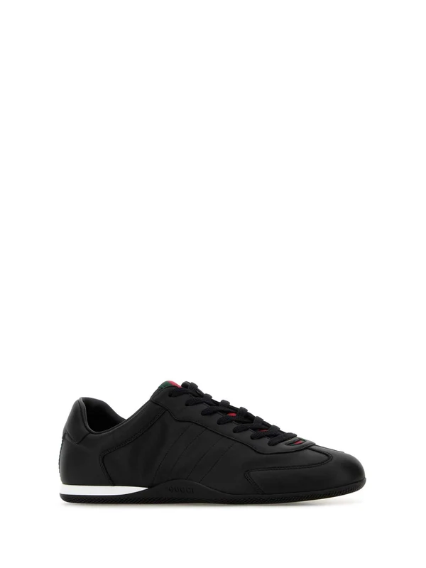Gucci Black Low Top Sneakers - Image 2