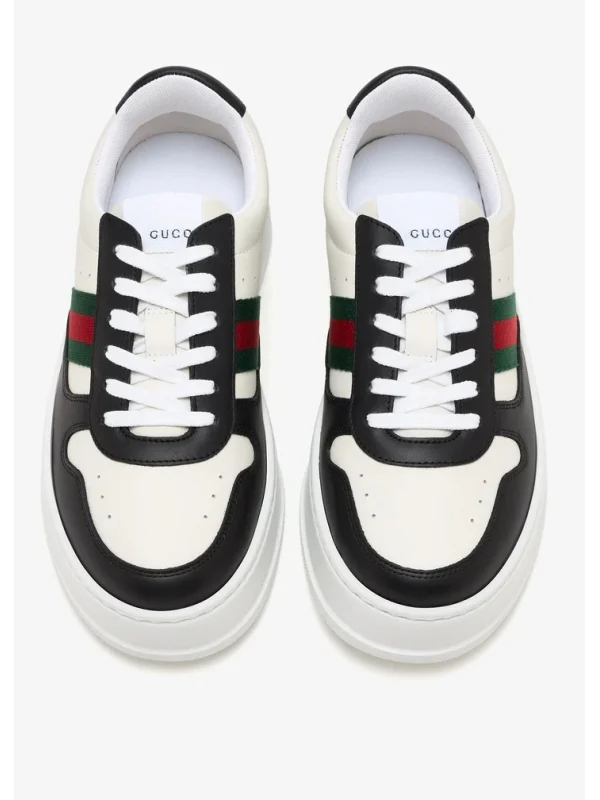Gucci Black Low Top Sneakers - Image 3