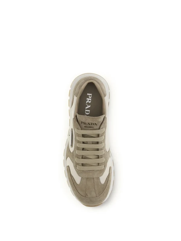 Prada Beige Sneakers - Image 4