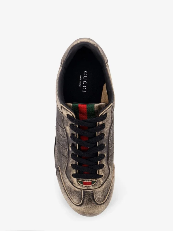Gucci Black Low Top Sneakers - Image 4