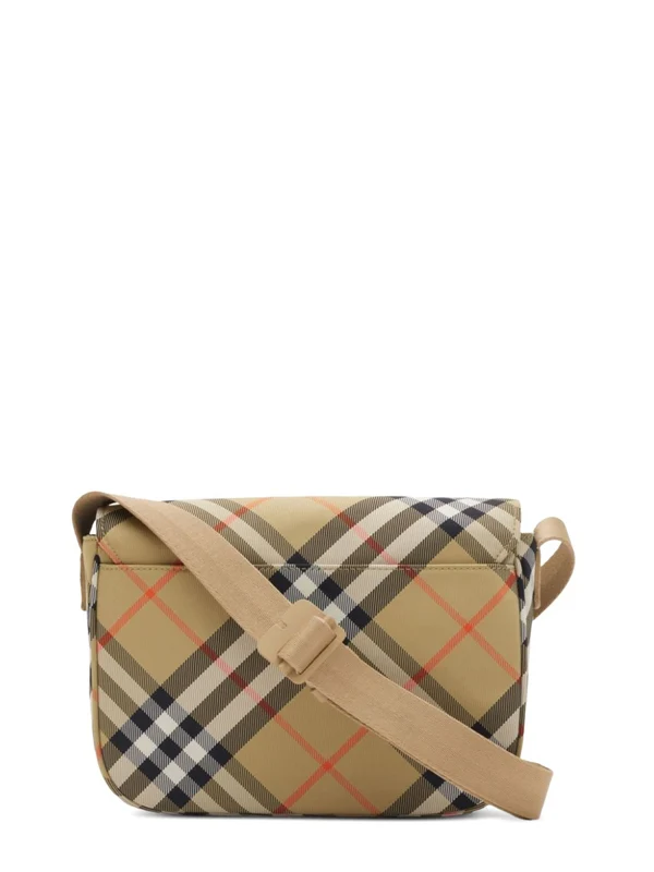 Burberry Beige Checked Cross Bags - Image 2