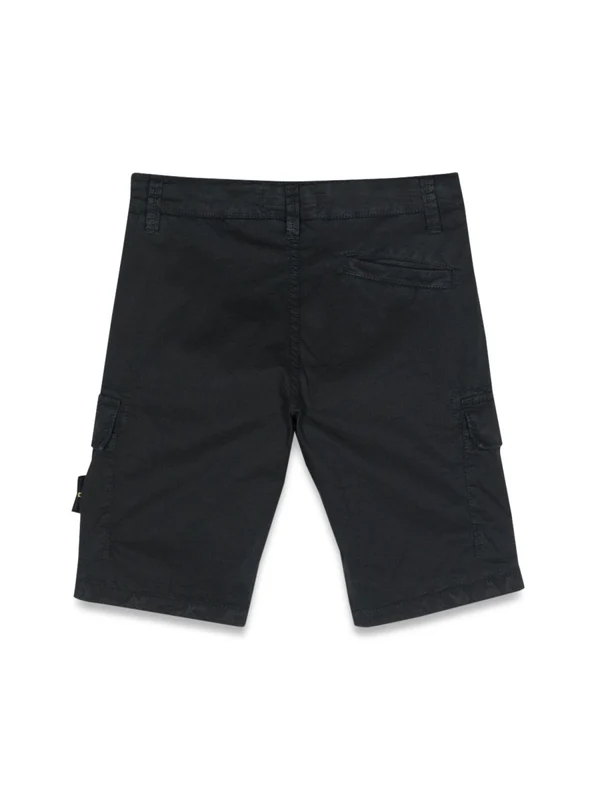 Stone Island Navy Shorts - Image 2