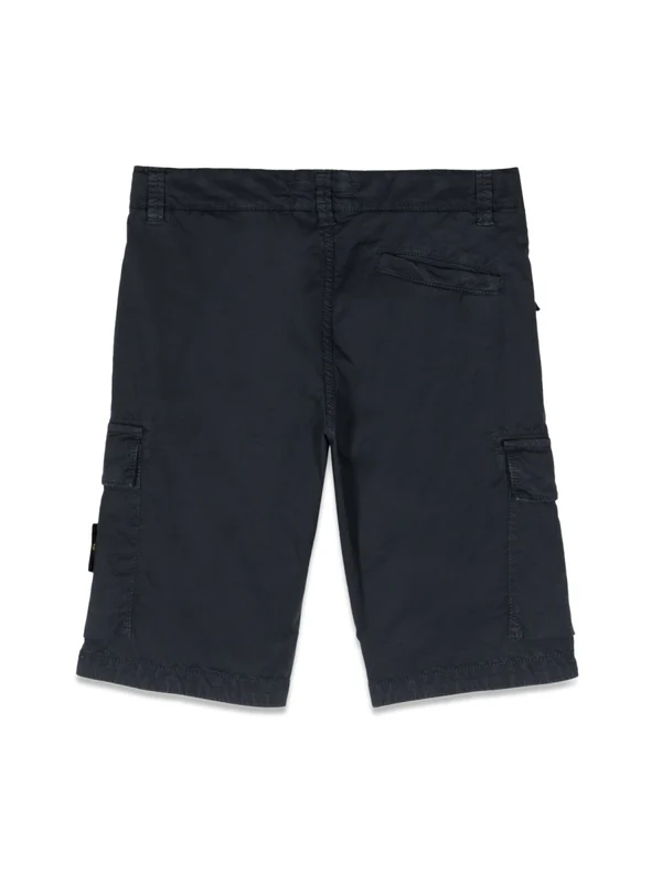 Stone Island Blue Shorts - Image 2