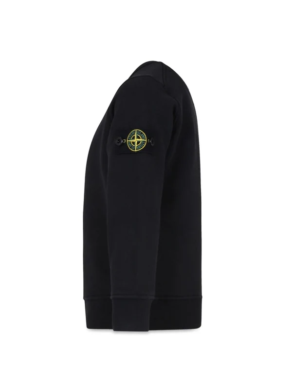 Stone Island Black Sweatshirts - Image 3