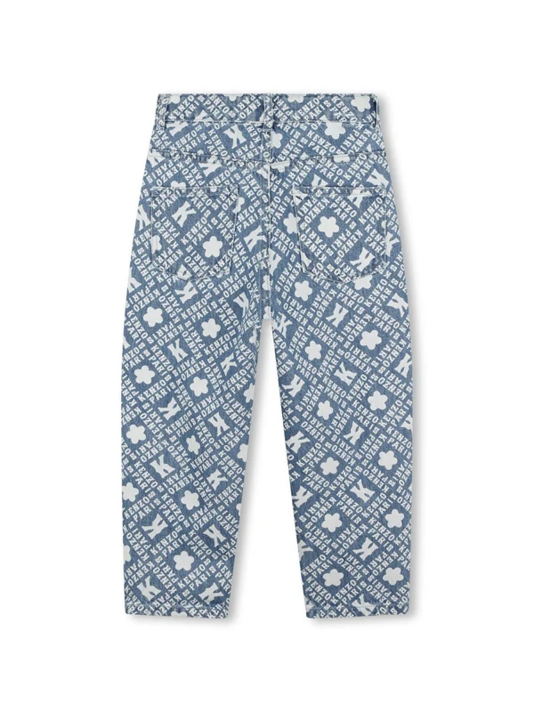 Kenzo Blue Denim Pants - Image 2