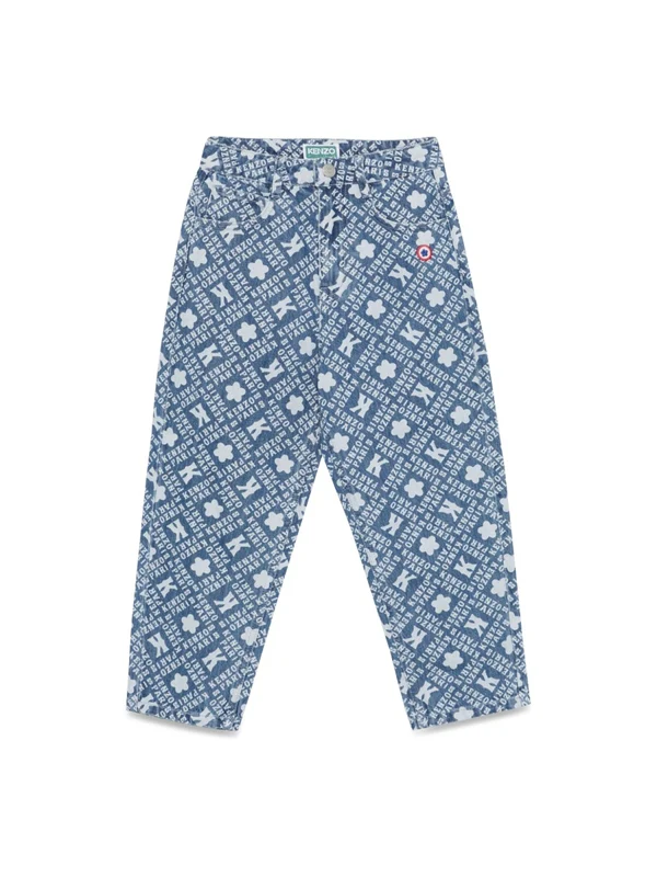 Kenzo Blue Denim Pants - Image 4