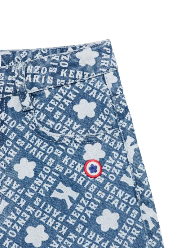 Kenzo Blue Denim Pants - Image 6