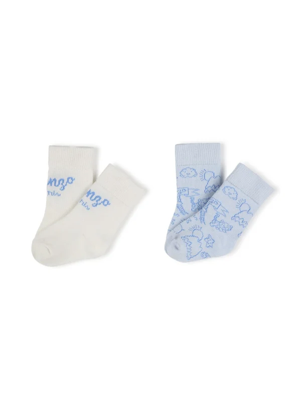 Kenzo Blue Socks - Image 2
