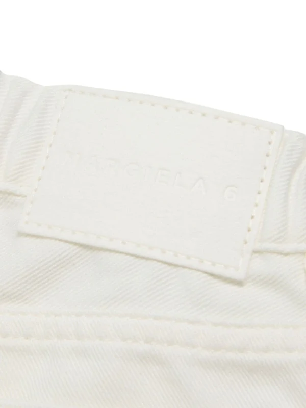 Mm6 Maison Margiela White Shorts - Image 3
