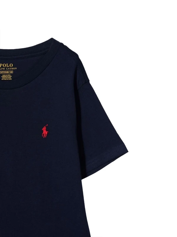Polo Ralph Lauren Navy Half Sleeve - Image 3