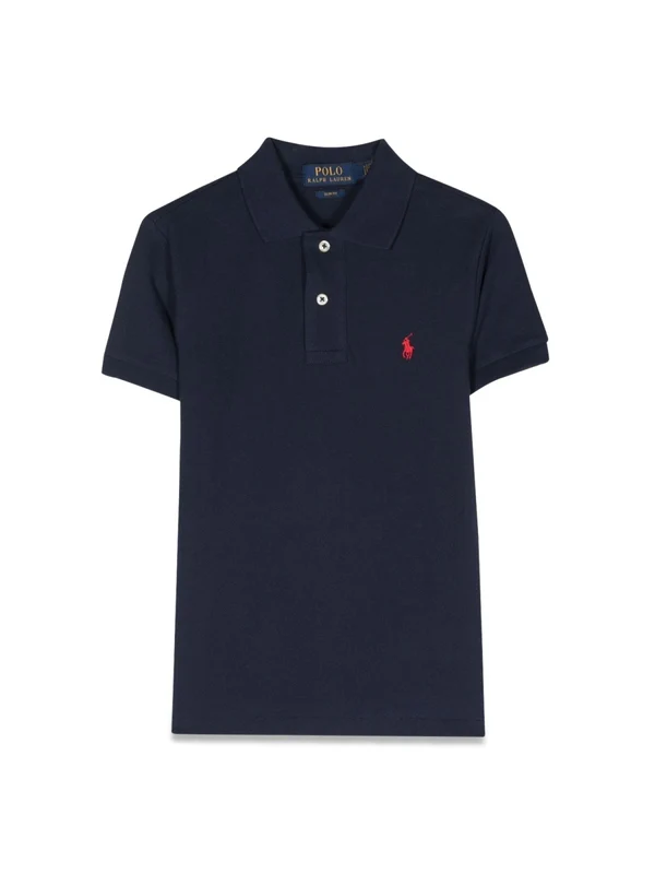 Polo Ralph Lauren Navy Polo Shirts - Image 2