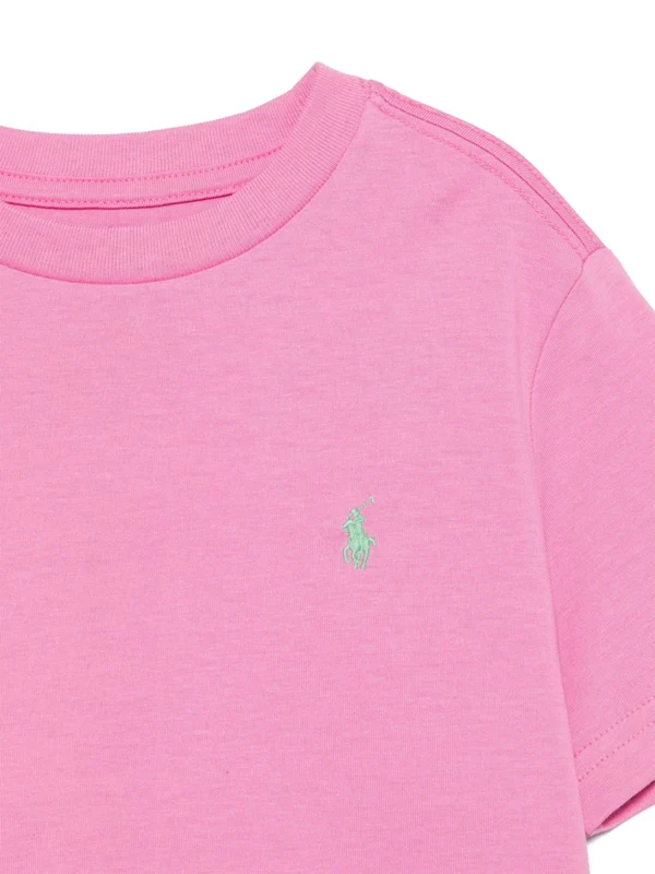 Polo Ralph Lauren Pink Half Sleeve - Image 3