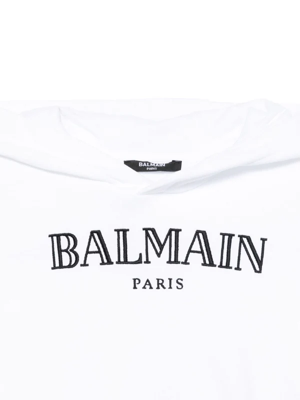 Balmain White Hoodies - Image 3