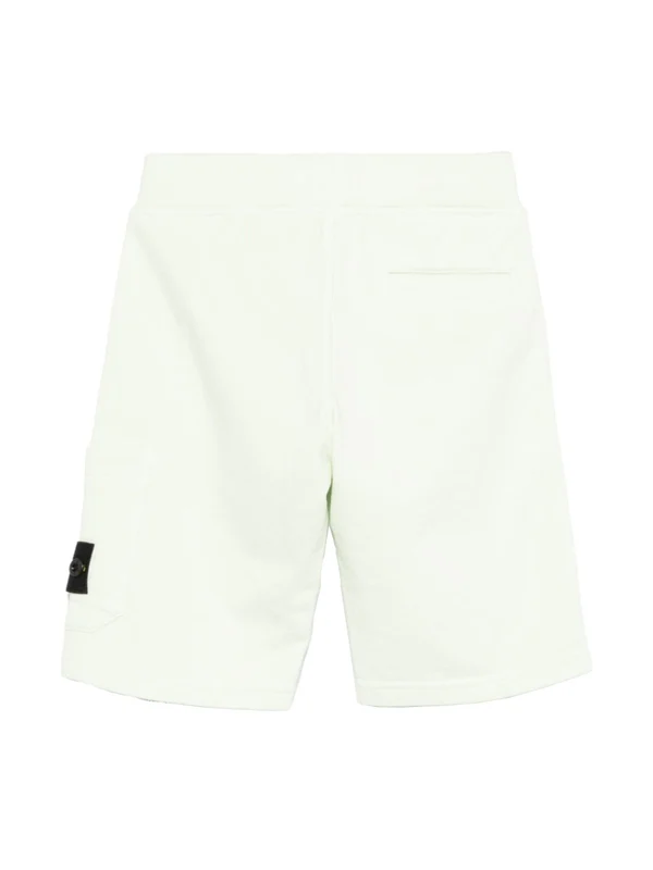 Stone Island Green Shorts - Image 2