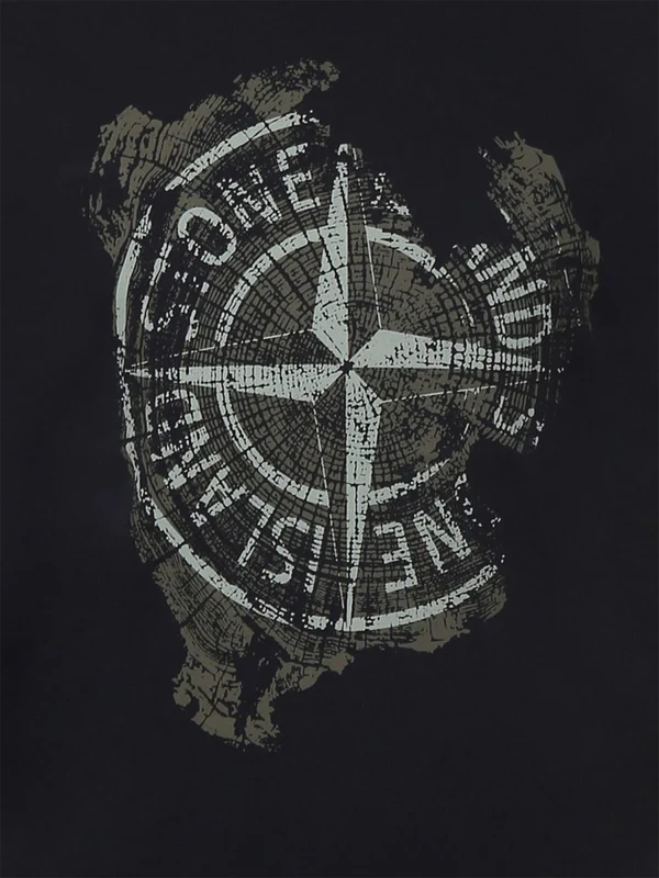 Stone Island Black Half Sleeve - Image 3