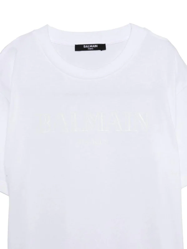 Balmain White Half Sleeve - Image 3