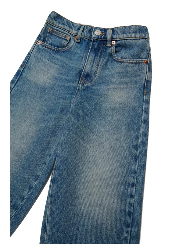 Mm6 Maison Margiela Blue Denim Pants - Image 3