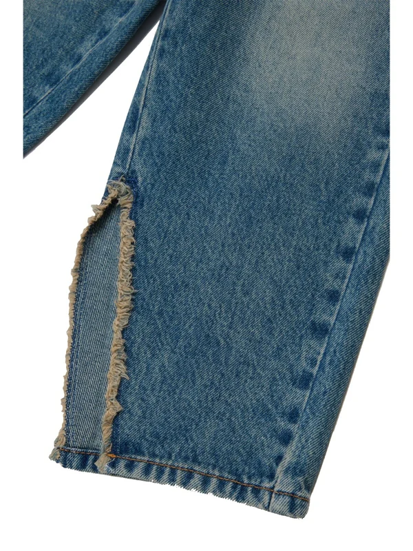 Mm6 Maison Margiela Blue Denim Pants - Image 4