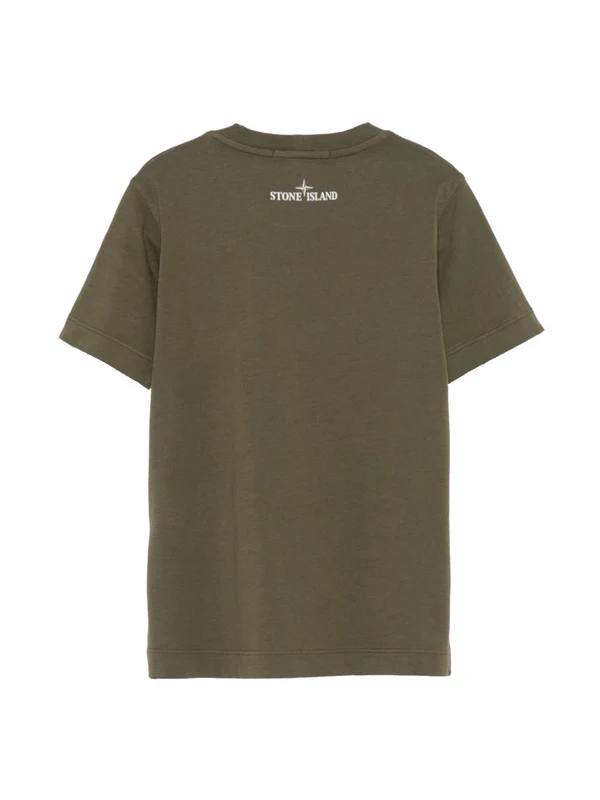 Stone Island Green Half Sleeve - Image 2