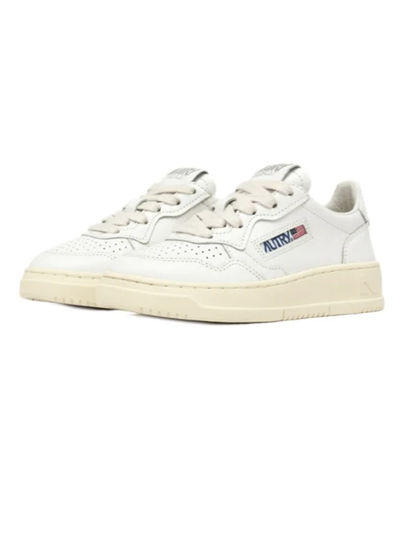 Autry White Low Top Sneakers - Image 2