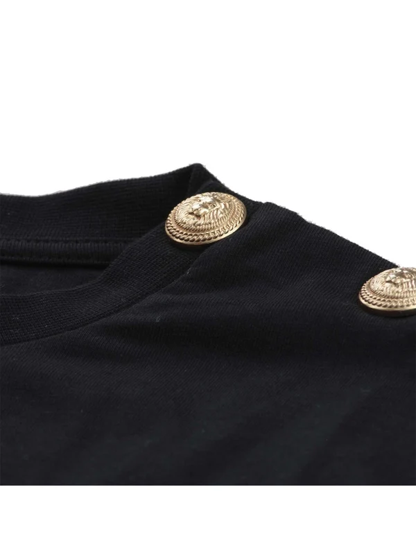 Balmain Black Half Sleeve - Image 4