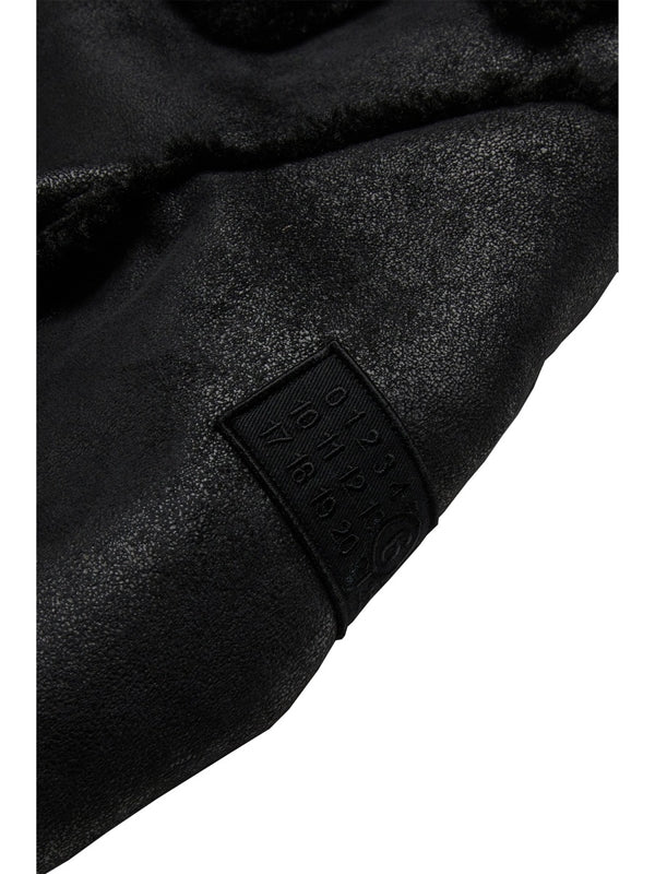 Mm6 Maison Margiela Black Fur & Shearling - Image 4