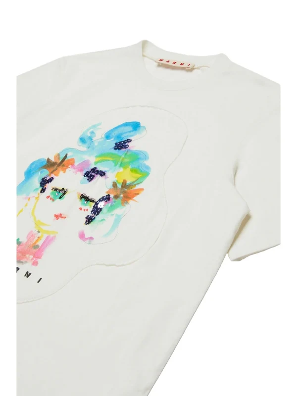 Marni White Half Sleeve - Image 3