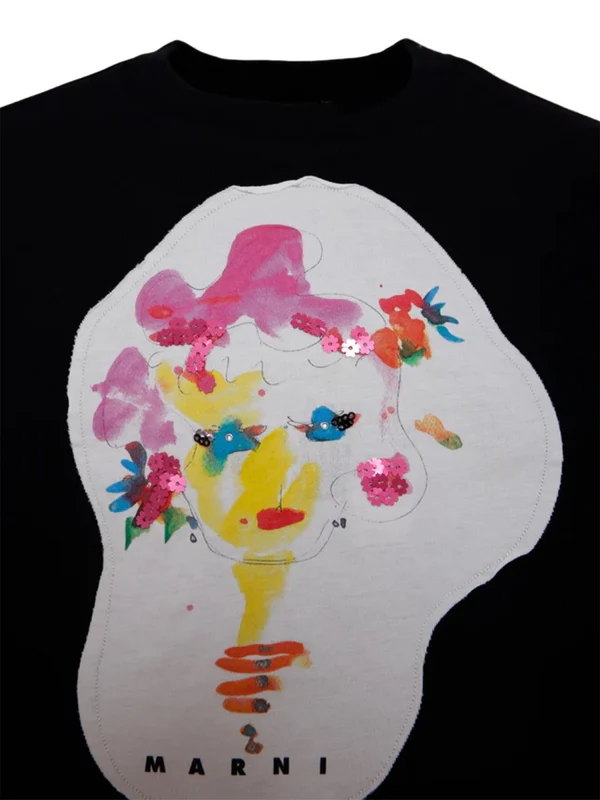 Marni Black Sweatshirts - Image 3