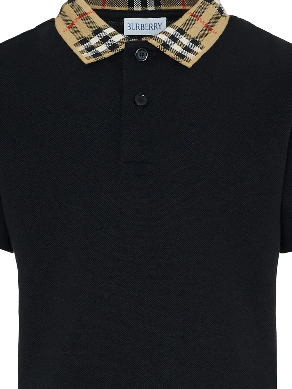 Burberry Black Polo Shirts - Image 3