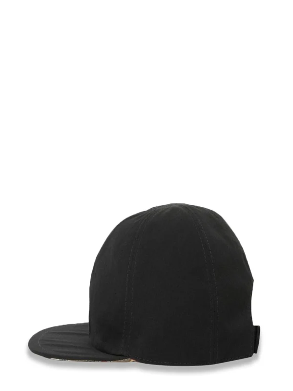 Burberry Beige Checked Cap - Image 6