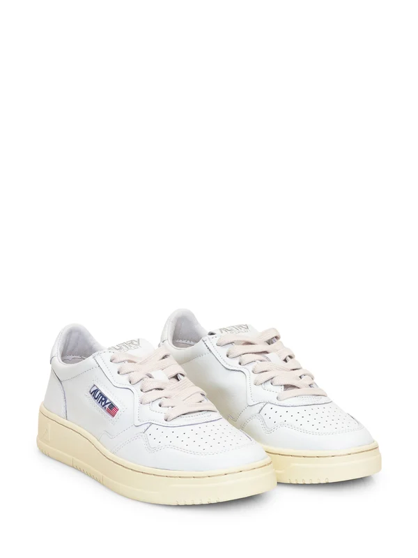 Autry White Low Top Sneakers - Image 2