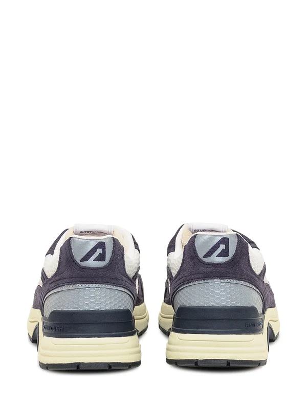 Autry Navy Low Top Sneakers - Image 3