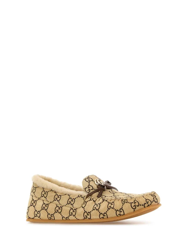 Gucci Beige Loafers - Image 2