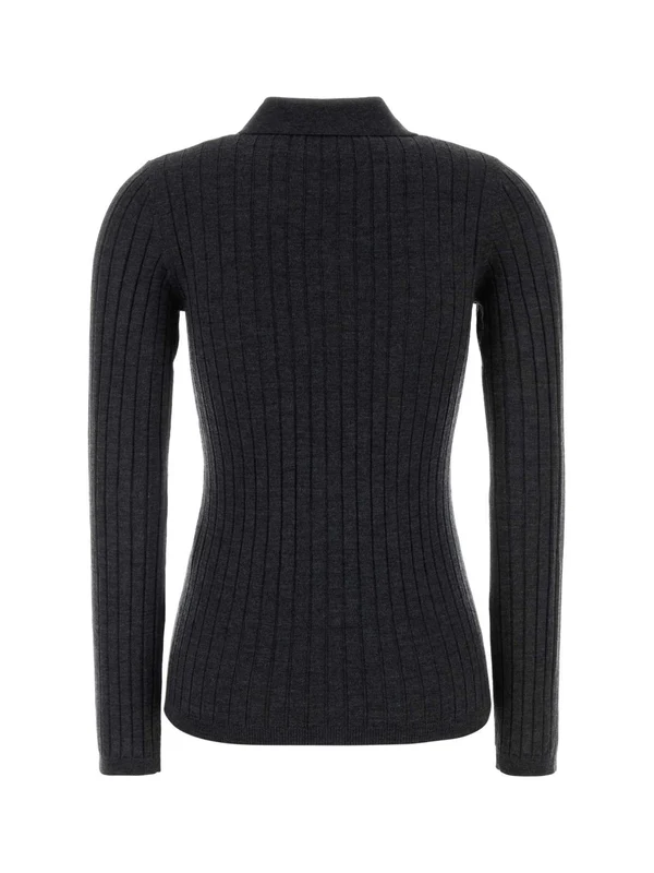 A.P.C. Grey Polo Shirts - Image 2
